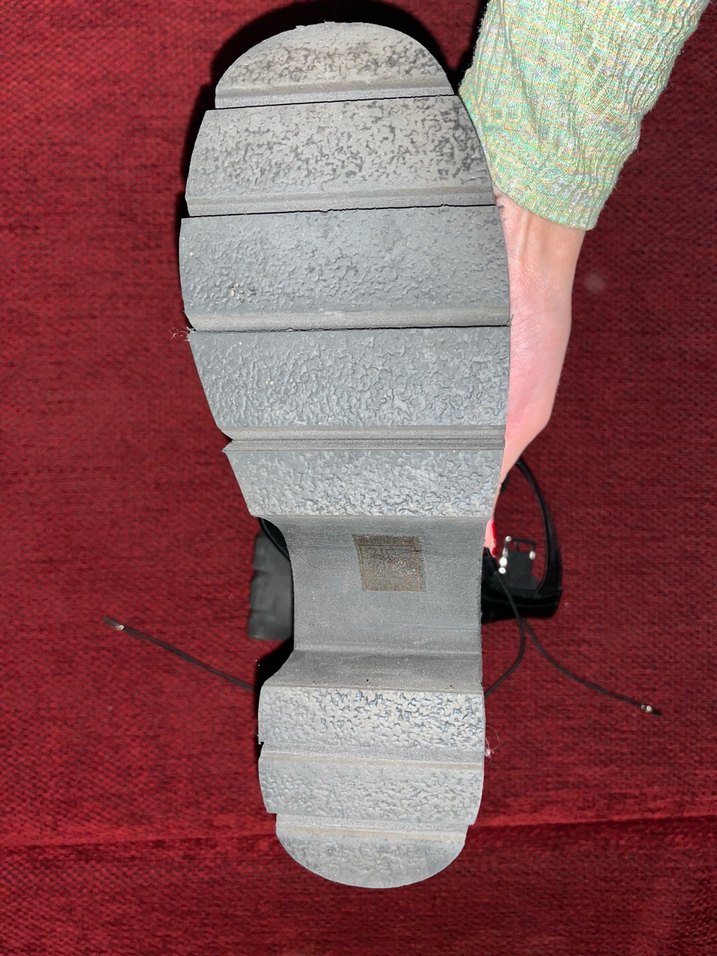 Tokalı Siyah Platform Topuklu Gotik Kadın Ayakkabı - Görsel 2