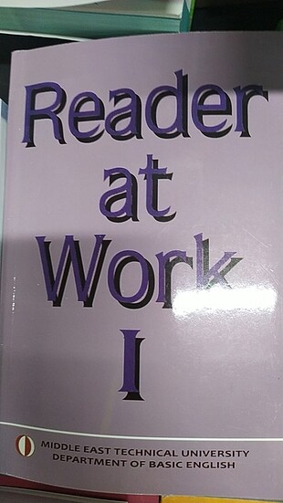 Reader at work 1 . essential in use. Hız paragraf