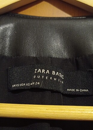 Zara Zara Deri Mont