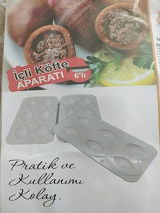 İçli köfte aparatı 6 lı