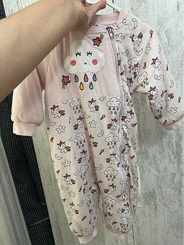 1,5 Yaş Beden pembe Renk Uyku tulumu 1.2 tog
