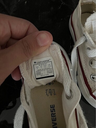 21 Beden Orijinal Converse Ayakkabı