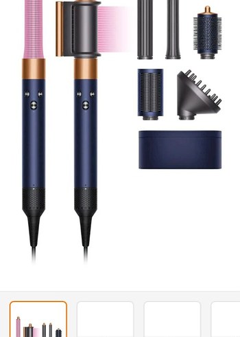 Dyson Turkuaz Saç Şekillendirici Set