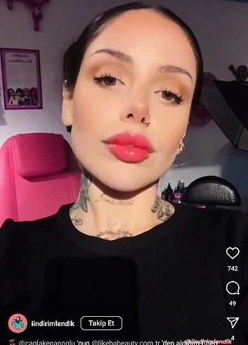 Beden Çağla kenanoğlu tint cherry bomb