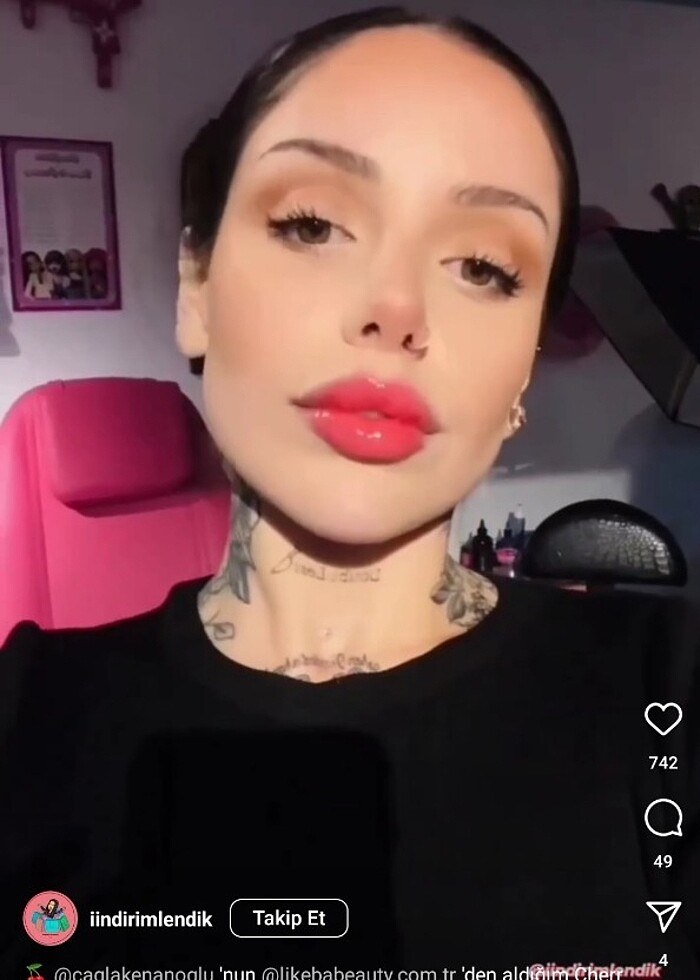 Çağla kenanoğlu tint cherry bomb - Görsel 3