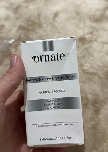 Ornate Besleyici Kaş ve Kirpik Serumu 16ml