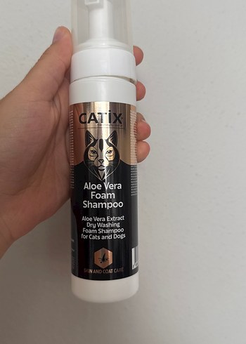 Catix Aloe Vera Köpük Şampuan