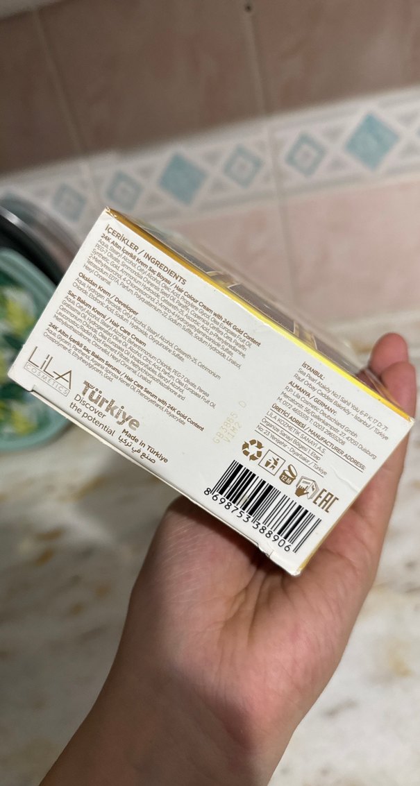 Golden Beauty 24K Altın İçerikli Saç Boyası - Görsel 2