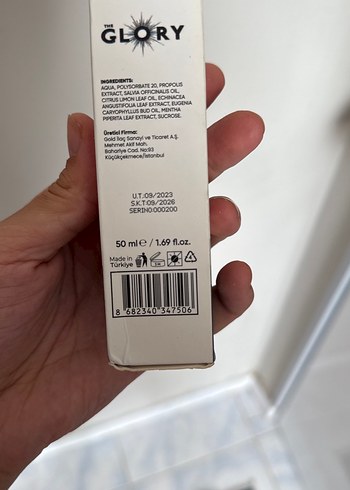 The Glory Ağız Bakım Spreyi 50 ml - Görsel 2