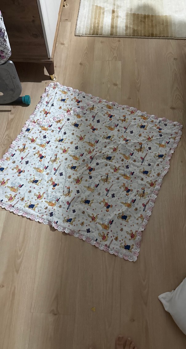 Nakışlı Çok Renkli Çocuk Battaniyesi - Görsel 2