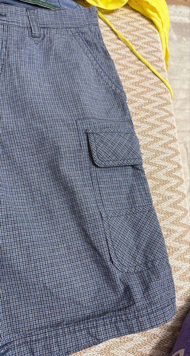 Gri Erkek Midi Kargo Şort - Görsel 3