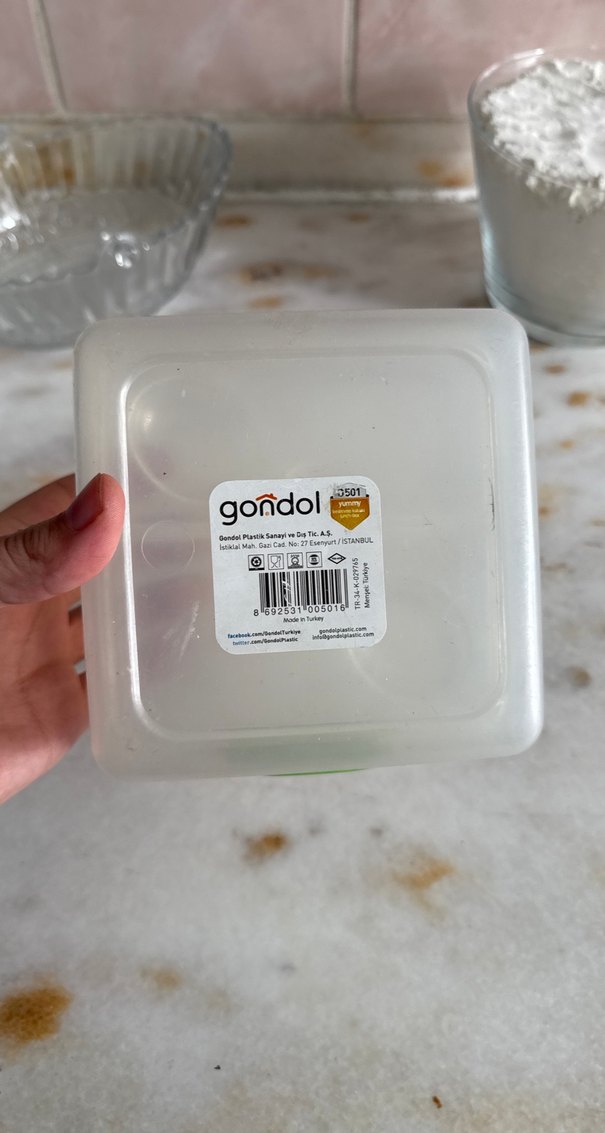 Gondo Yeşil Kapaklı Saklama Kabı - Görsel 2