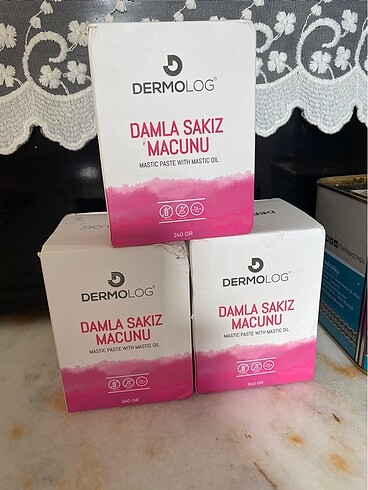 Damla sakız macun