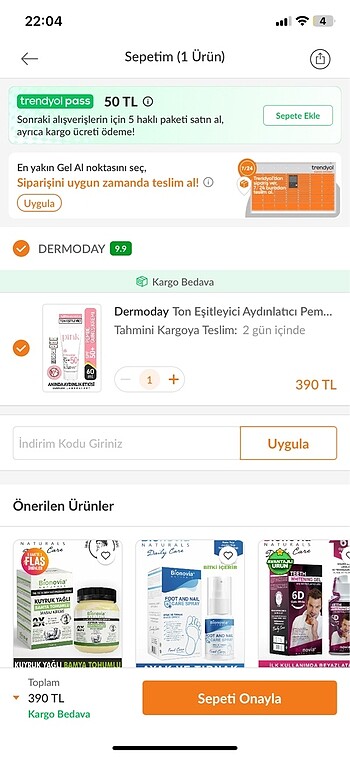 Beden Renk Pink sıfır