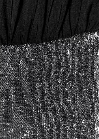 Siyah Renkli Kadın Mini Elbise - Görsel 5