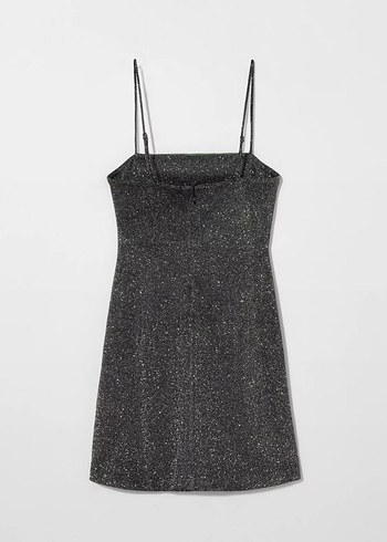 parıltılı mini elbise - Görsel 2