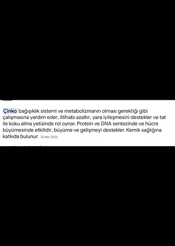 Beden Renk Berko Zinco 50 mg Sert Kapsül 40'lı