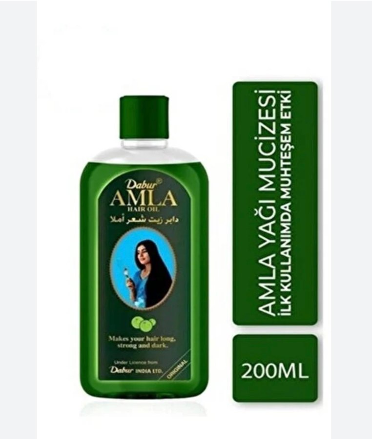 HİNDİSTAN DABUR AMLA MEYVESİ SAÇ BAKIM  YAĞI - Görsel 4
