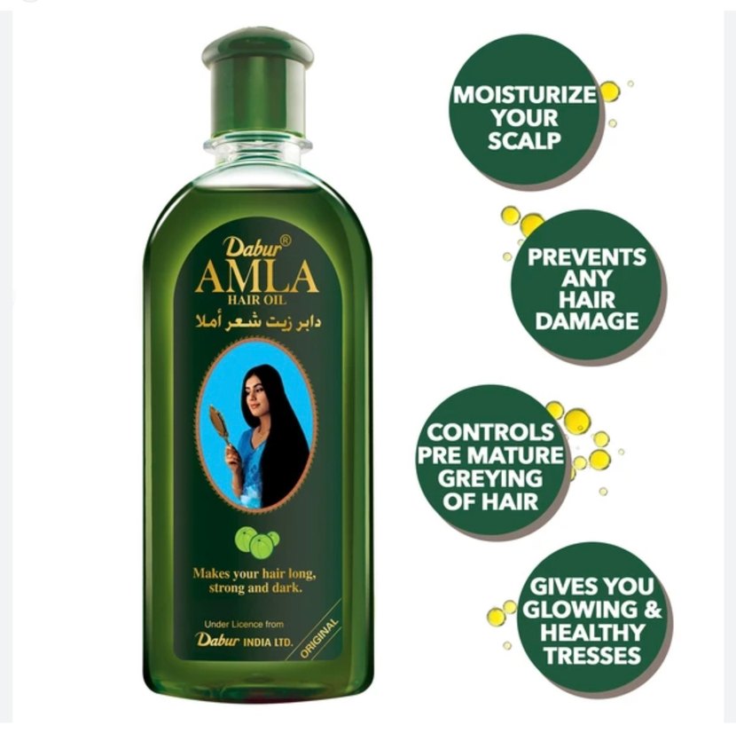 HİNDİSTAN DABUR AMLA MEYVESİ SAÇ BAKIM  YAĞI - Görsel 2