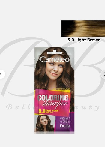 DELİA LİGHT BROWN ŞAMPUAN SAÇ BOYASI - Görsel 2