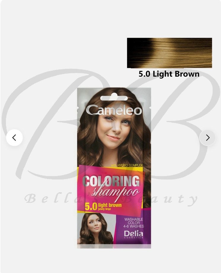 DELİA LİGHT BROWN ŞAMPUAN SAÇ BOYASI - Görsel 2