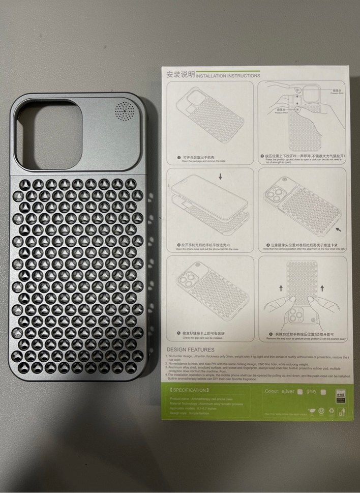 İPHONE 14 Pro Metal kılıf - Görsel 5