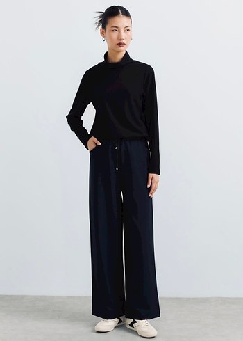 ŞIK PALAZZO  PANTOLON - Görsel 2