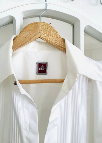 xl Beden beyaz Renk ETON SMOKİN GÖMLEK