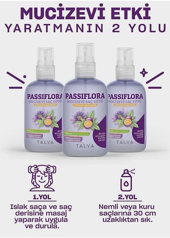 TALYA PASSİFLORA  MUCİZE SAÇ SÜTÜ - Görsel 5