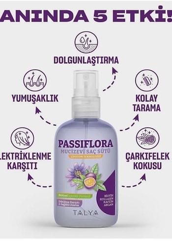 TALYA PASSİFLORA  MUCİZE SAÇ SÜTÜ - Görsel 2
