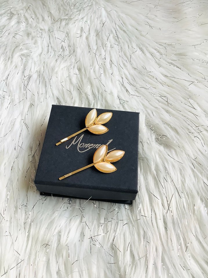 İNCİLİ ZARİF TOKA SET - Görsel 2