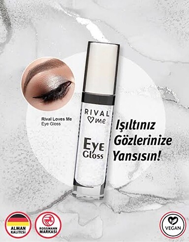  Beden Renk RİVAL LOVE ME EYE GLOSS