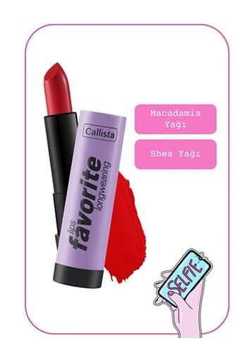 CALLİSTA PLANET RED