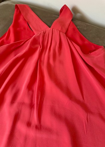 Cynthia Rowley 100% ipek elbise -38 - Görsel 4