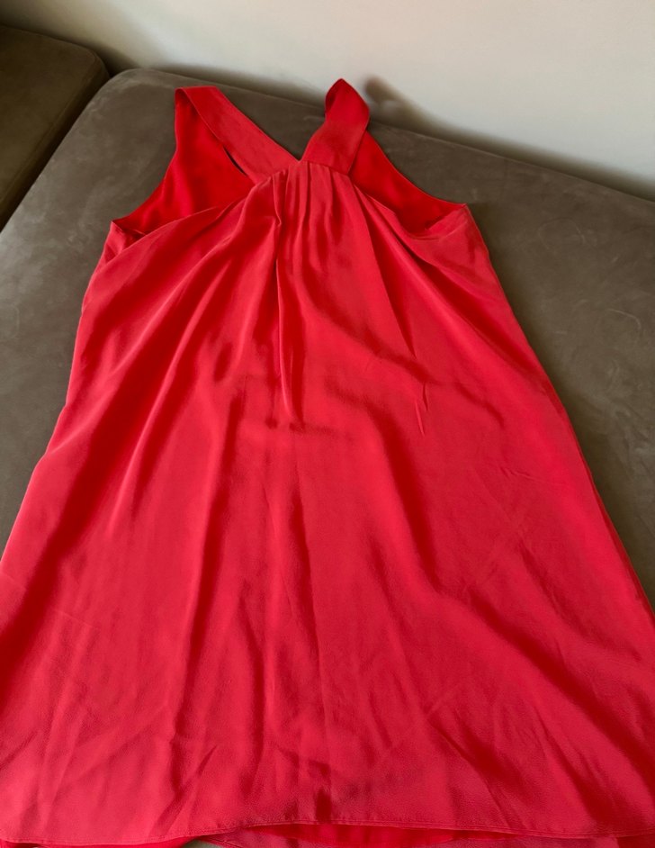 Cynthia Rowley 100% ipek elbise -38 - Görsel 5