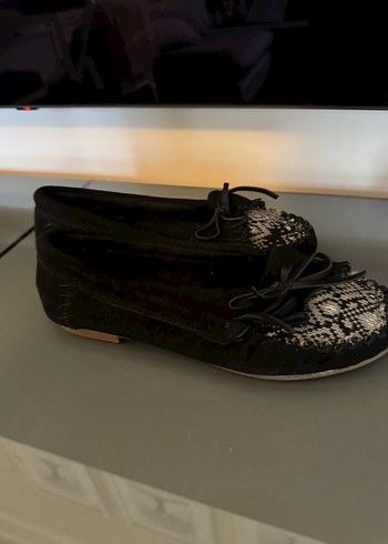 38,5 Beden siyah Renk Steve Madden süet düz kadın ayakkabısı