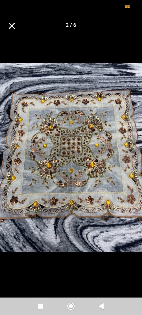 Nakışlı Bohem konsol set - Görsel 2