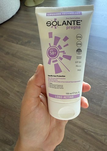 Diğer Solante Pregna Güneş Koruyucu Losyon SPF 50+