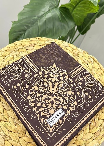 Mavi Dantel Detaylı Kadın eşarp - Görsel 4