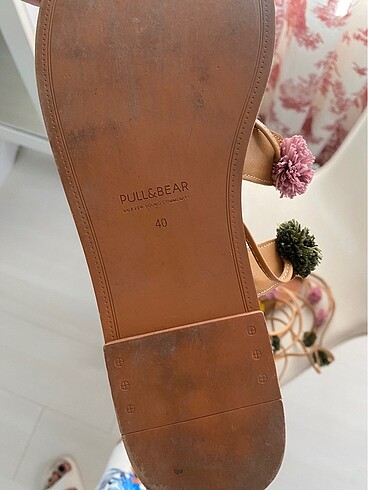Pull and Bear Pull & bear ponponlu sandalet