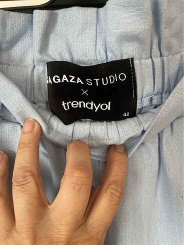 Trendyol keten pantolon