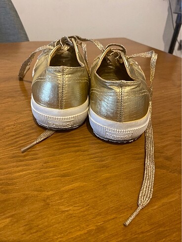38 Beden altın Renk Superga