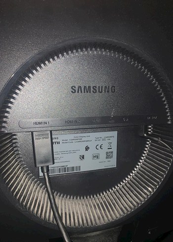 24 inç Samsung curved ekran monitör - Görsel 3