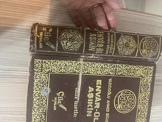Envarül aşıkın dini kitap 1982 basım