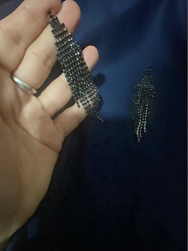 Beden çeşitli Renk Abiye küpe