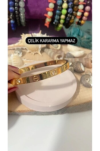 Cartier bileklik yeni Çelik