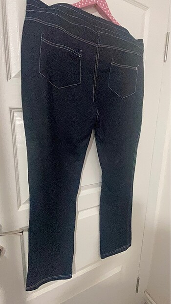 Kot görünümlü likralı pantolon