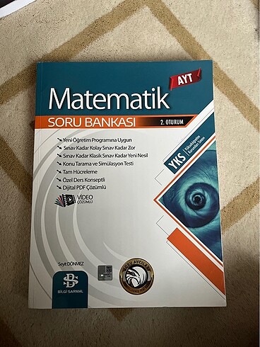 Ayt matematik soru bankası bilgi sarmal