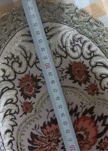 Dantel İşlemeli Vintage sehpa örtüleri - Görsel 3