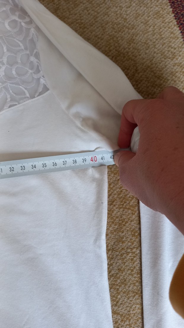 Dantel Detaylı Beyaz  Uzun Kollu body - Görsel 2